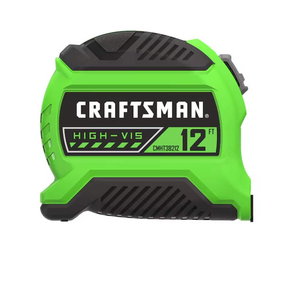 Craftsman Hi-Vis 12-Foot Tape Measure: $3.98 Craftsman Hi-Vis 12-Foot Tape Measure: $3.98