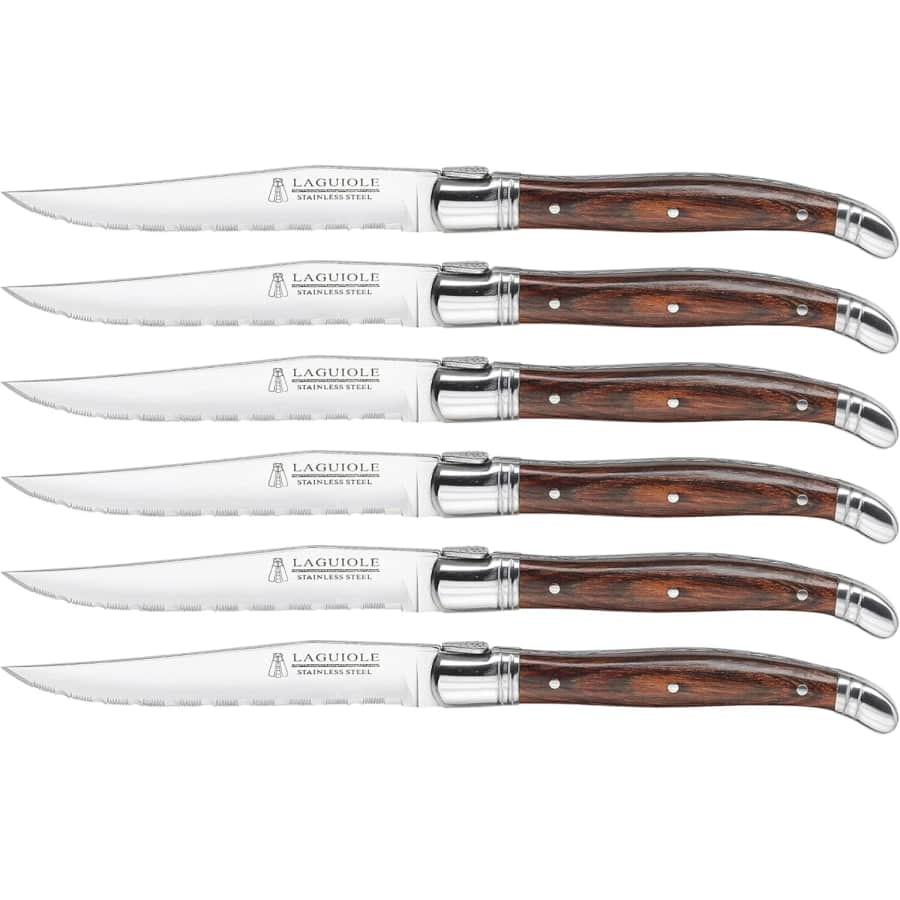Trudeau Laguiole Steak Knife 6-Pack: $29.95