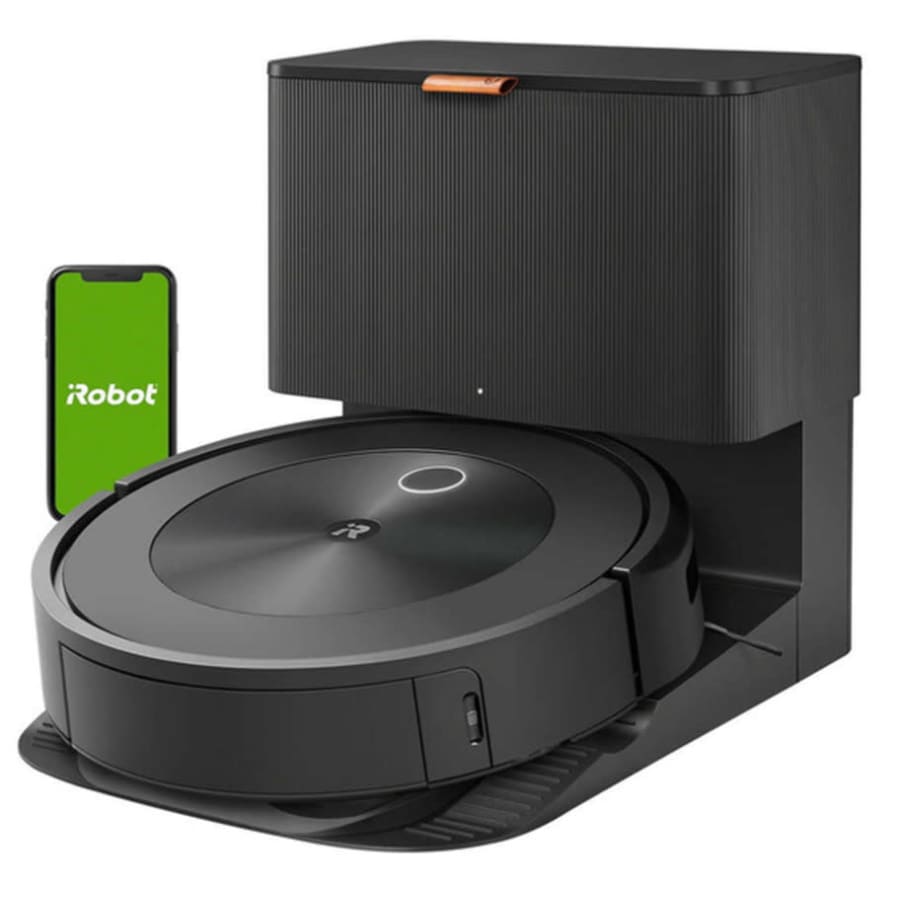 Open-Box iRobot Roomba j8+ Smart Self-Emptying Robot Vacuum: $250