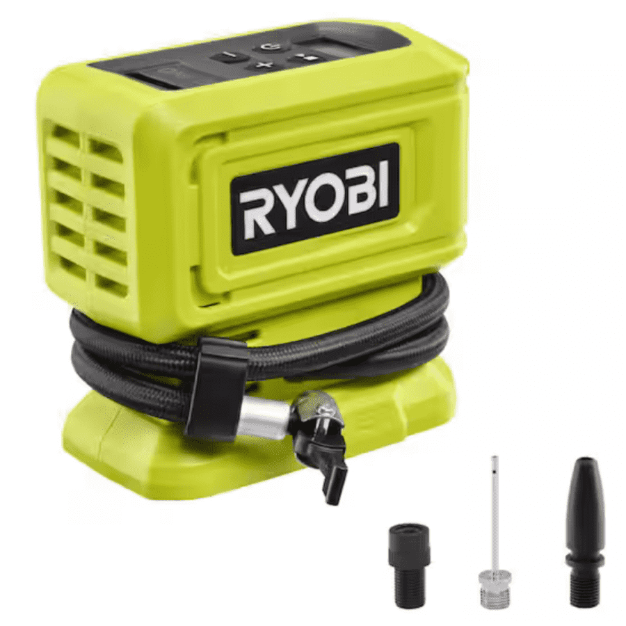 Ryobi One+ 18V Cordless High Pressure Inflator: $25