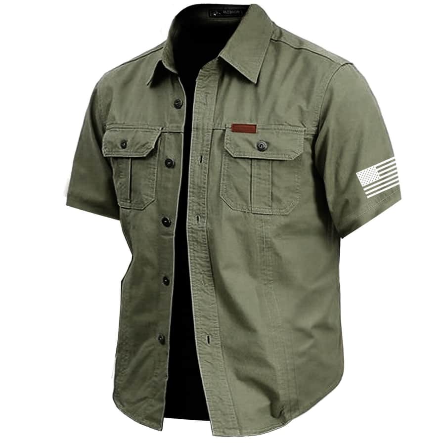 Men's Cargo Work Shirt: 2 for $18 Men's Cargo Work Shirt: 2 for $18