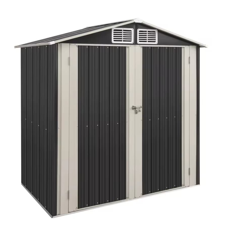 6x4-Foot Metal Outdoor Storage Shed: $150.82 6x4-Foot Metal Outdoor Storage Shed: $150.82