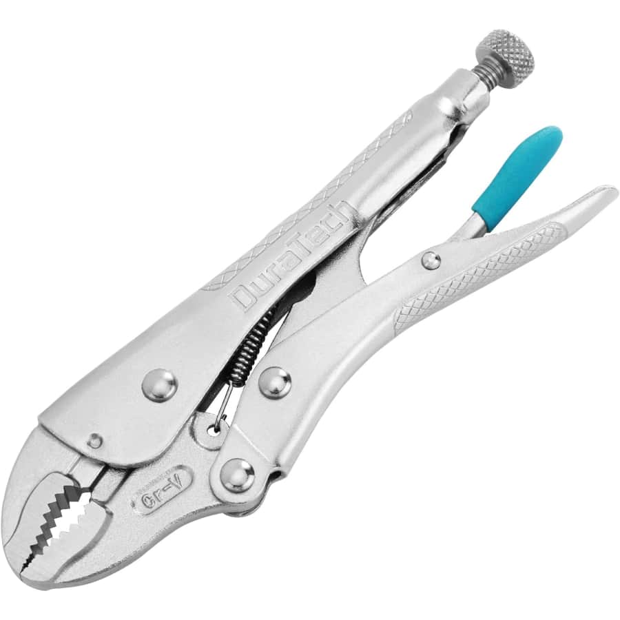 DuraTech 7" Curved Jaw Locking Pliers: $9.99