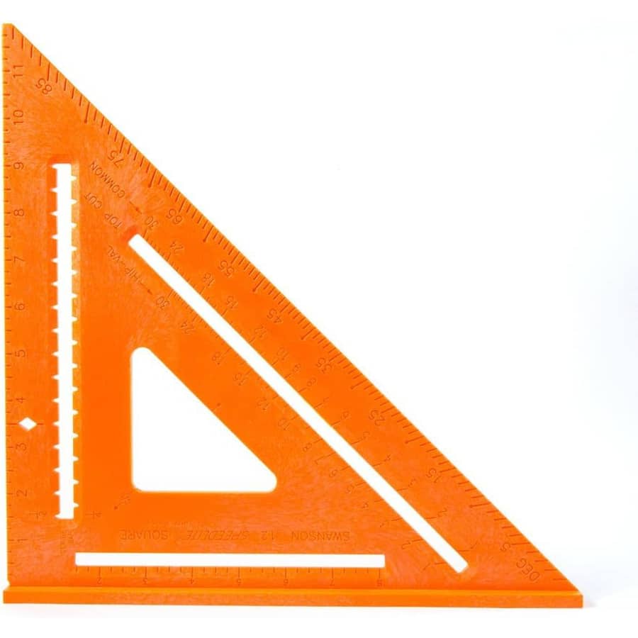 Swanson Tool Company Speedlite 12" Composite Speed Square: $5 Swanson Tool Company Speedlite 12" Composite Speed Square: $5