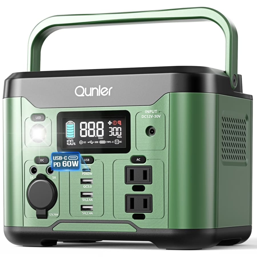 Qunler 300W Portable Power Station: $130 Qunler 300W Portable Power Station: $130