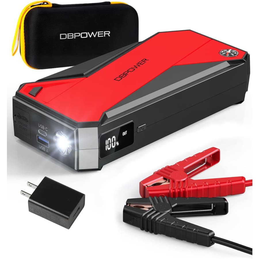 DBPower 3,000A Portable Car Jump Starter: $24.99 DBPower 3,000A Portable Car Jump Starter: $24.99