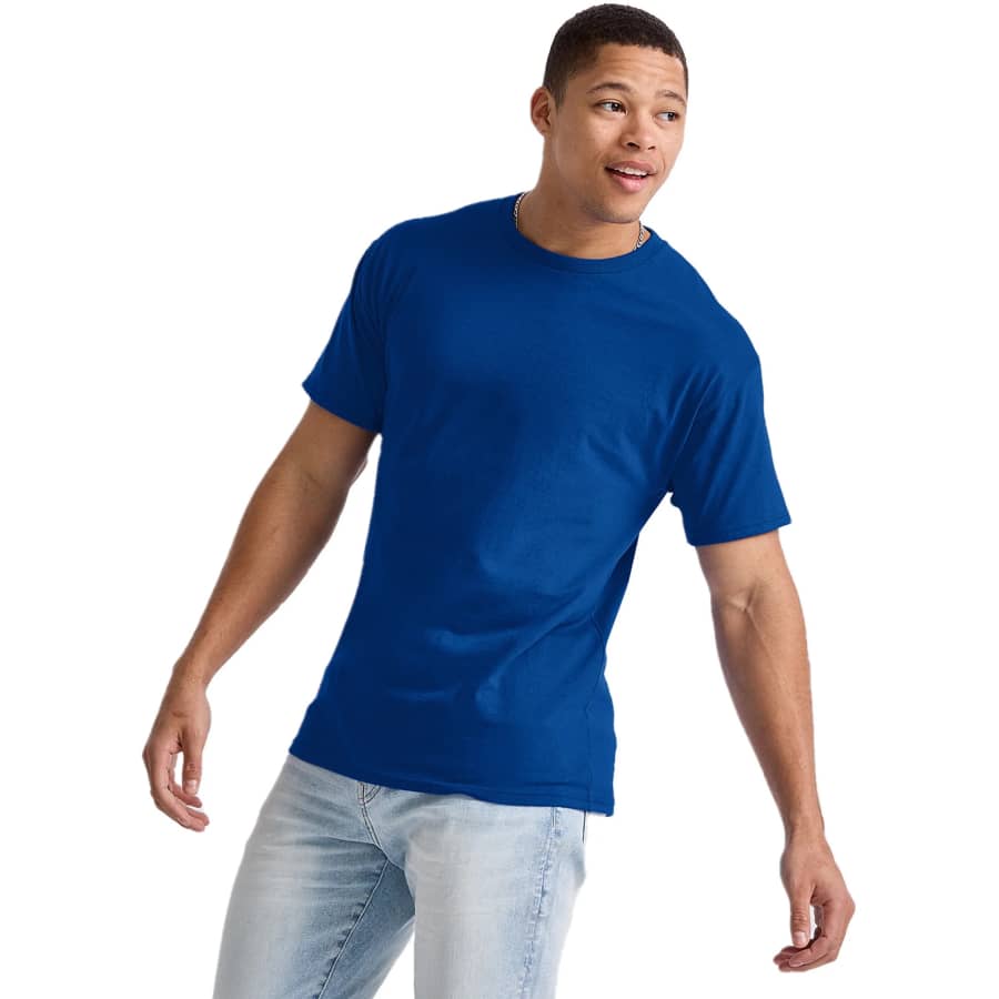 Hanes Essentials Men's T-Shirt: $4 Hanes Essentials Men's T-Shirt: $4