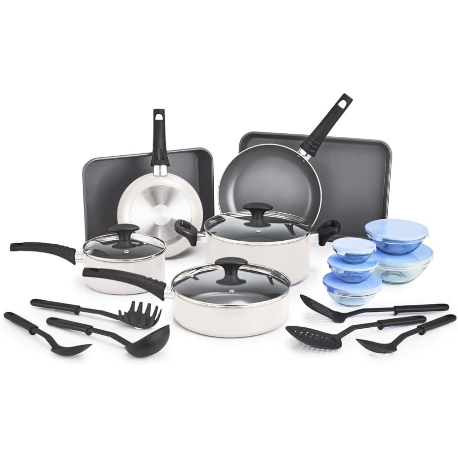 Bella 21-Piece Nonstick Cookware Set: $34 Bella 21-Piece Nonstick Cookware Set: $34