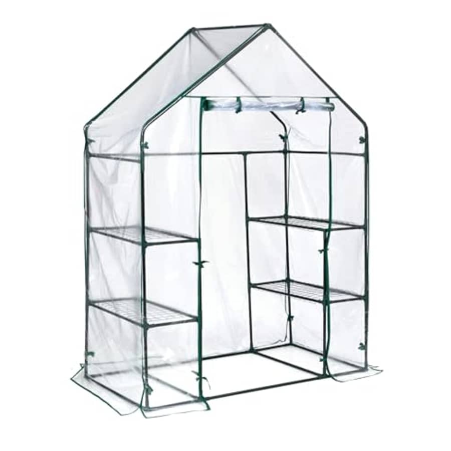 Miracle-Gro Mini Walk-In Greenhouse w/ 4 Shelves: $33.00 Miracle-Gro Mini Walk-In Greenhouse w/ 4 Shelves: $33.00