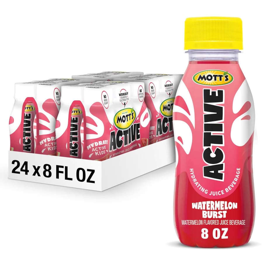 Mott's Active Watermelon Burst 8-oz. Hydrating Juice 24-Pack: $12 via Sub. & Save
