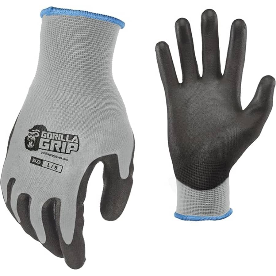 Gorilla Grip Slip Resistant All Purpose Work Gloves 5-Pack: $10.74 Gorilla Grip Slip Resistant All Purpose Work Gloves 5-Pack: $10.74