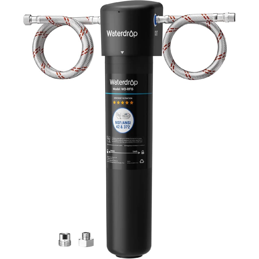 Waterdrop 15UA Under Sink Water Filter: $47.49