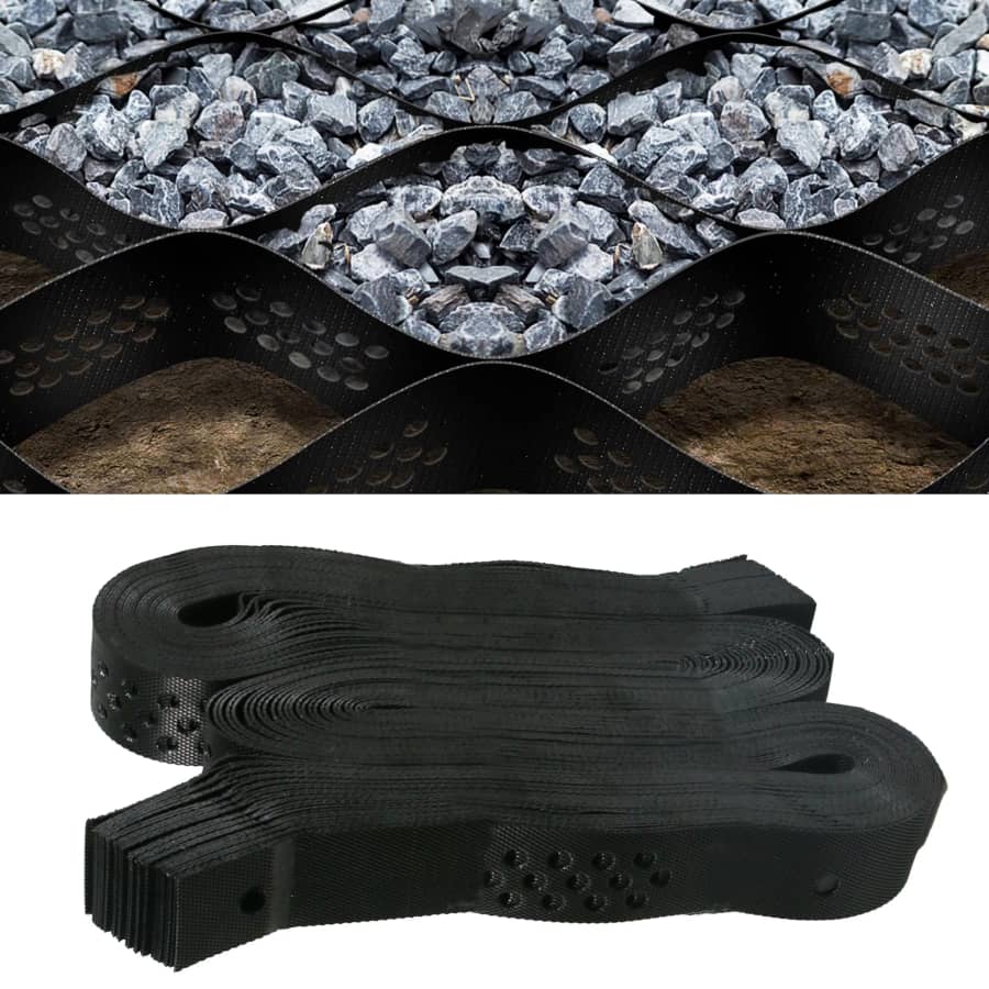 Bibana 4x40-ft. Stabilization Driveway Geo Grid: $55
