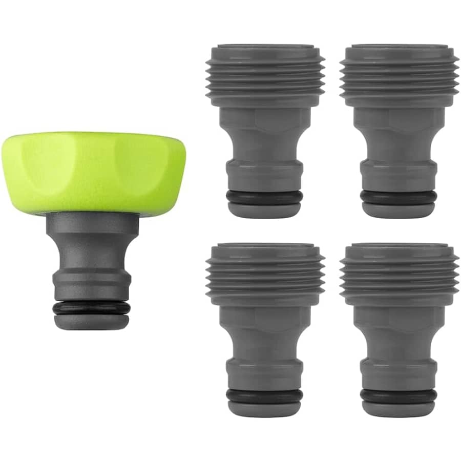 Flexzilla Garden Hose Quick-Connect Fitting 5-Piece Plug Kit: $7.24 w/ Prime