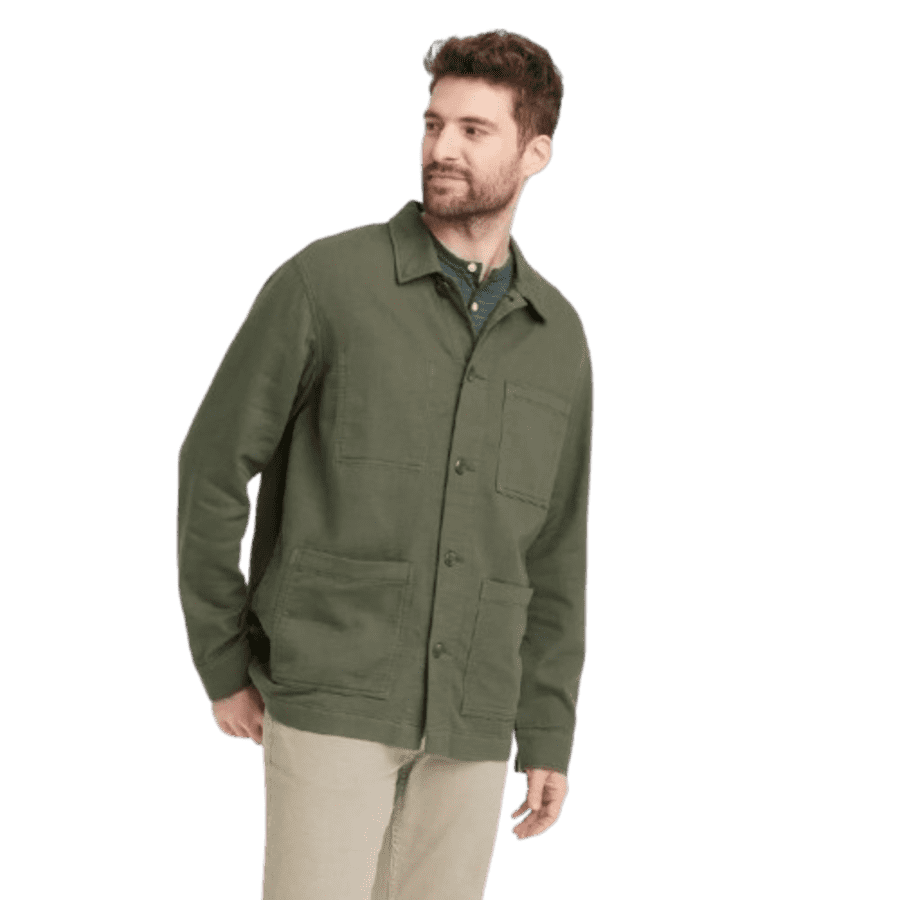 Goodfellow & Co. Men's Utility Shirt Jacket: $12.99