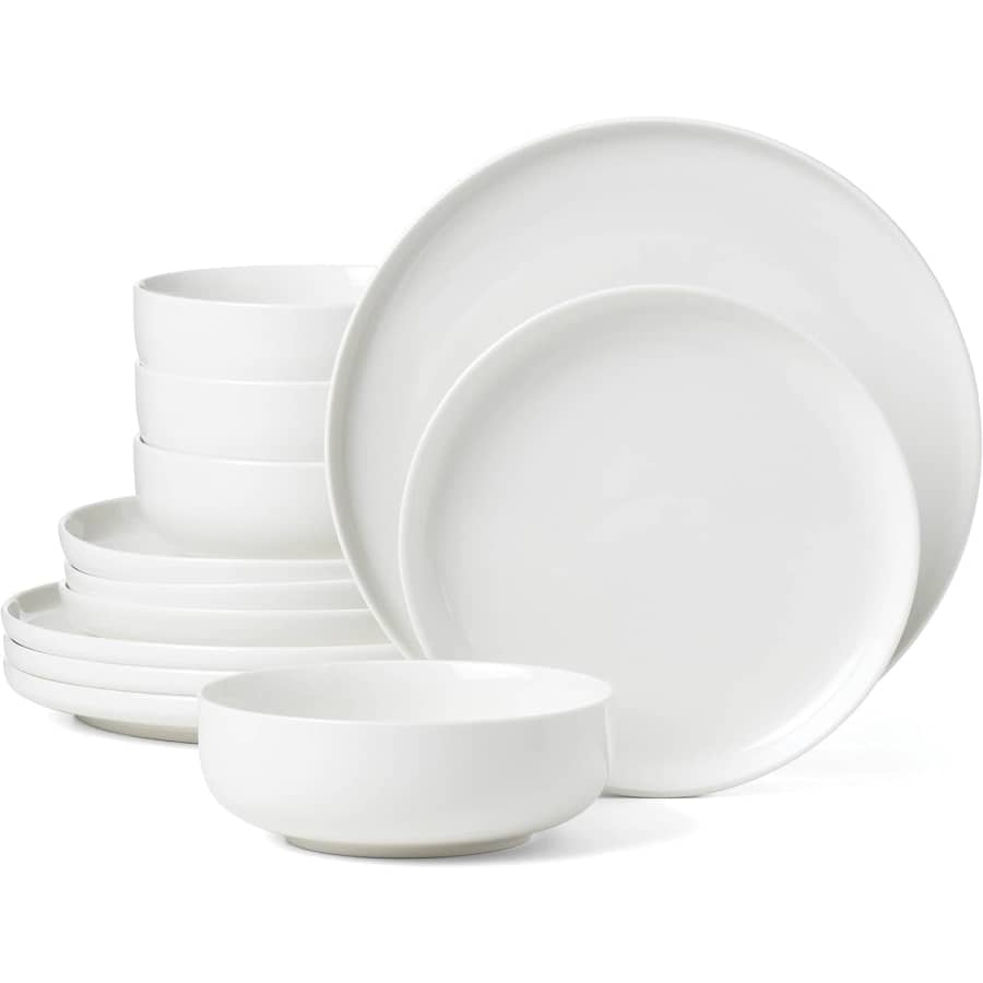 Oneida 12-Piece Dinnerware Set: $25 Oneida 12-Piece Dinnerware Set: $25