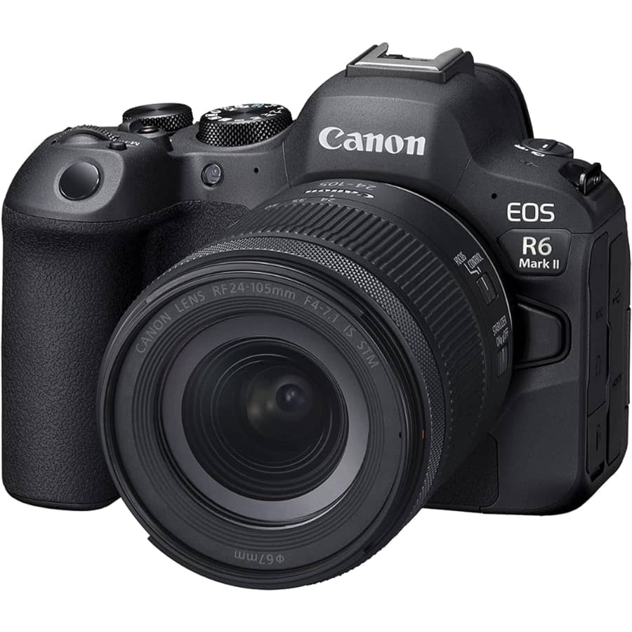 Canon EOS R6 Mark II Camera with RF24-105mm Lens: $2,199 Canon EOS R6 Mark II Camera with RF24-105mm Lens: $2,199