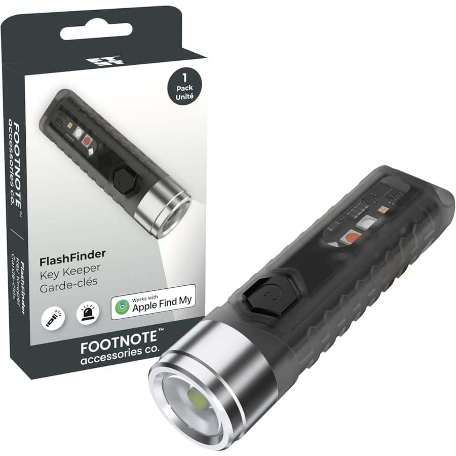 Footnote Accessories FlashFinder 2-in-1 Key Finder & Flashlight: $23.79 Footnote Accessories FlashFinder 2-in-1 Key Finder & Flashlight: $23.79
