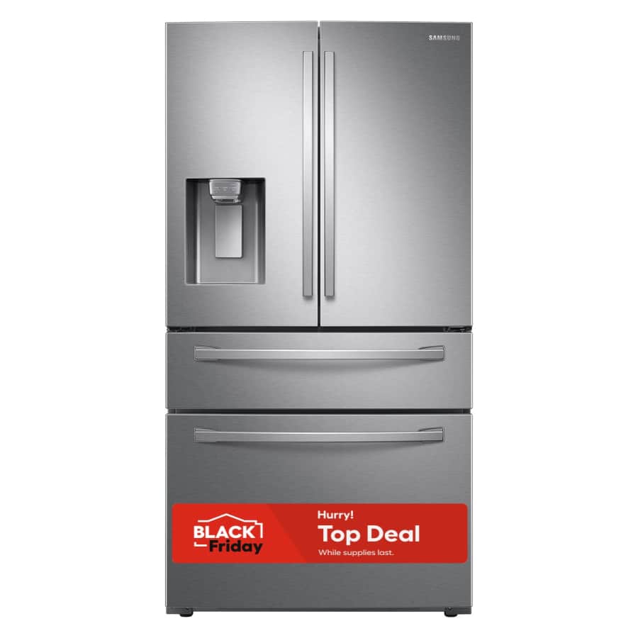 Lowe's Black Friday Buildup Samsung Refrigerator Deals: Up to 50% off + extra 10% off $396