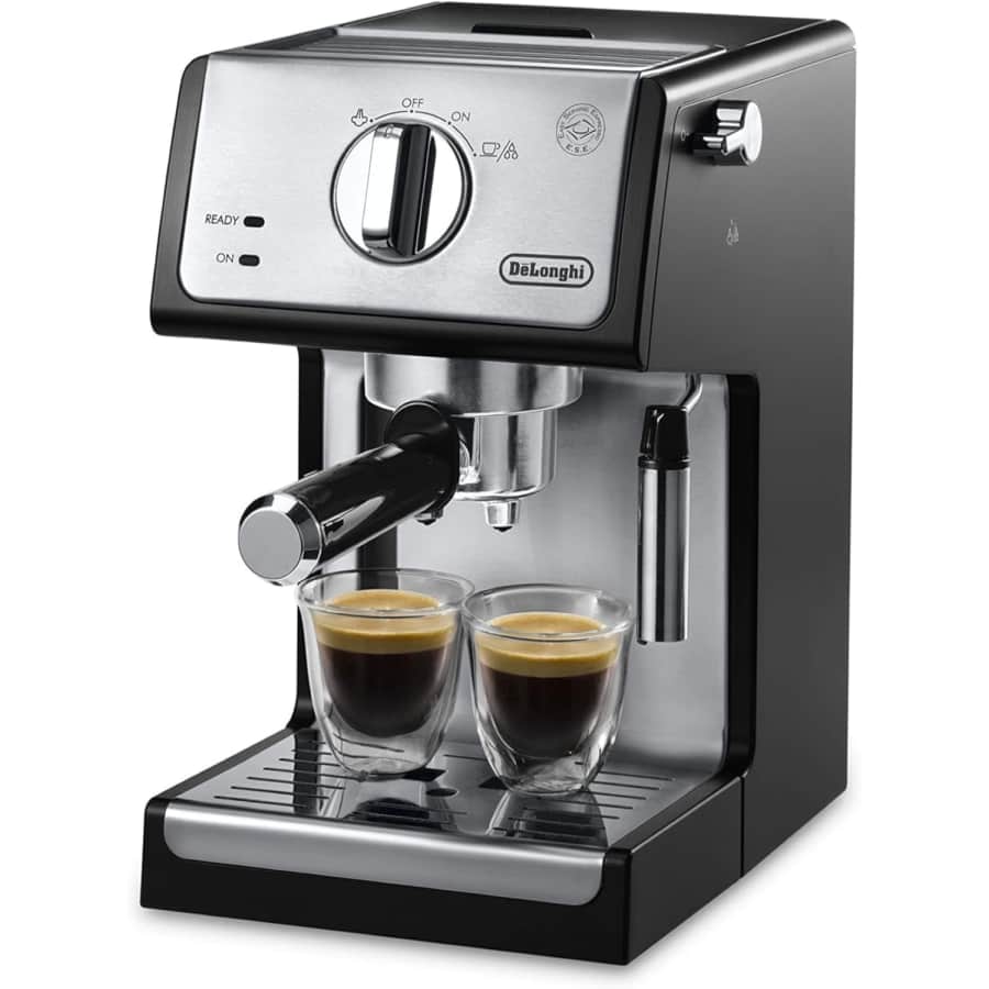 De'Longhi ECP3420 37-oz. Bar Pump Espresso and Cappuccino Machine: $100 w/ Prime De'Longhi ECP3420 37-oz. Bar Pump Espresso and Cappuccino Machine: $100 w/ Prime