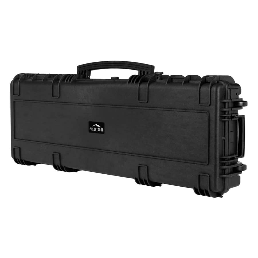 Pure Outdoor by Monoprice Weatherproof Hard Case with Wheels and Foam: $140
