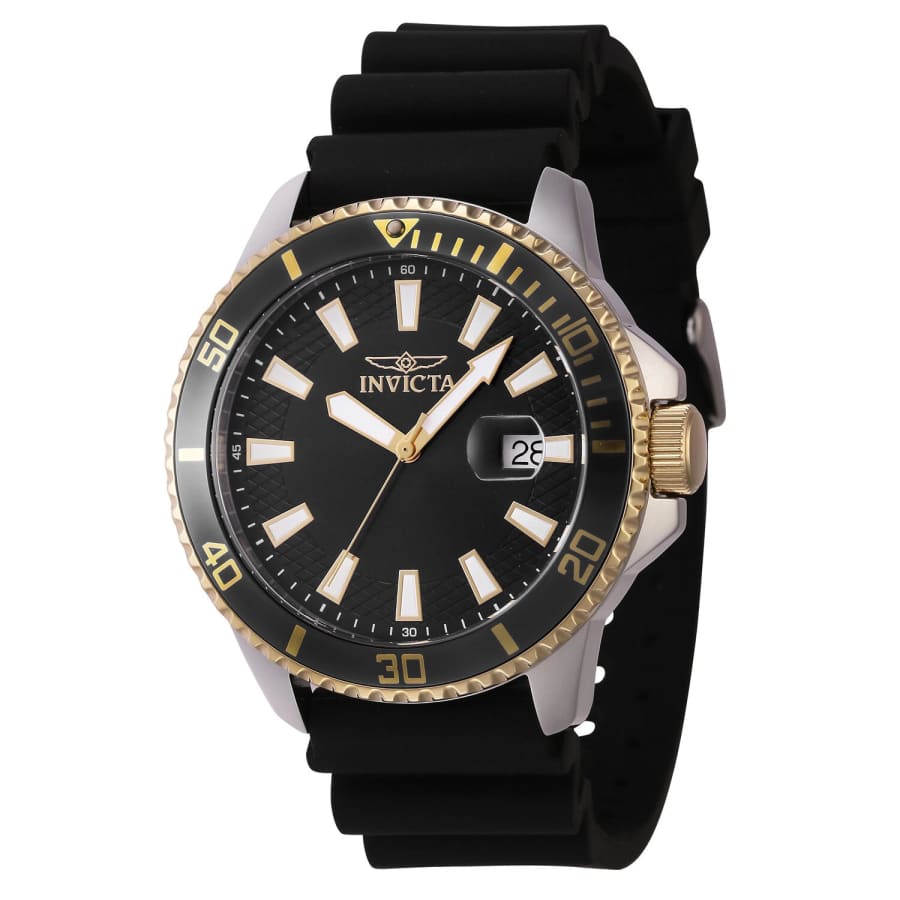 Invicta Men's Pro Diver 45mm Quartz Rubber Strap Watch: $35 Invicta Men's Pro Diver 45mm Quartz Rubber Strap Watch: $35