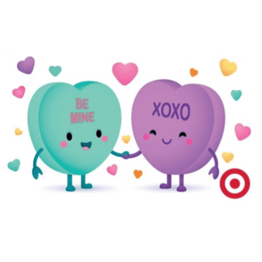 Valentine Hearts Target GiftCards: $10 to $500