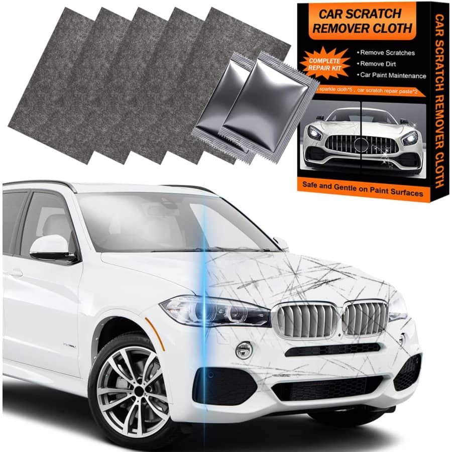 Nano Sparkle Cloth Car Scratch Repair Kit: $15 Nano Sparkle Cloth Car Scratch Repair Kit: $15