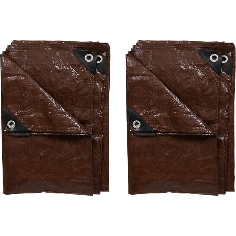 Stansport 5x7-Foot Light-Duty Rip-Stop Tarp 2-Pack: $11