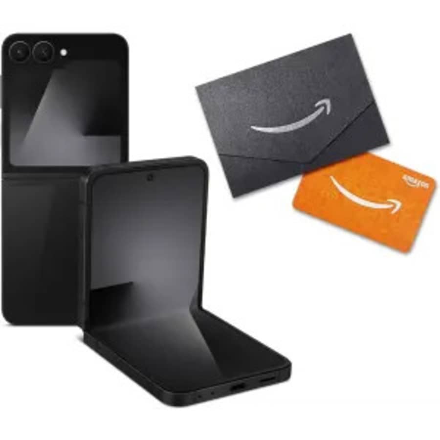 Unlocked Samsung Galaxy Z Flip7 FE Phone at Amazon: From $900 w/ $100 Amazon Gift Card Unlocked Samsung Galaxy Z Flip7 FE Phone at Amazon: From $900 w/ $100 Amazon Gift Card