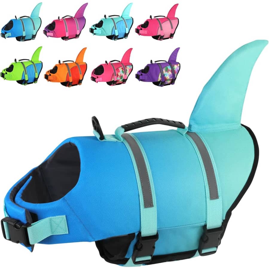 Doglay Shark Dog Life Jacket: From $13 Doglay Shark Dog Life Jacket: From $13