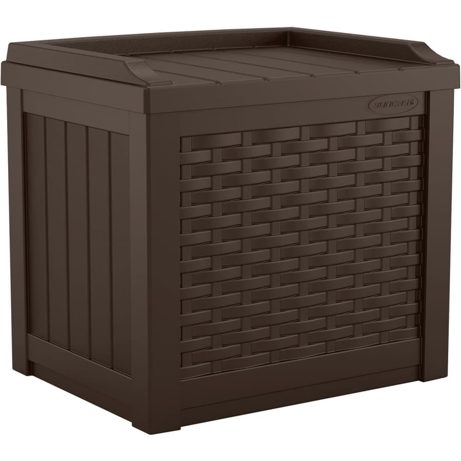 Suncast 22-Gallon Resin Storage Seat: $33 w/ Prime Suncast 22-Gallon Resin Storage Seat: $33 w/ Prime