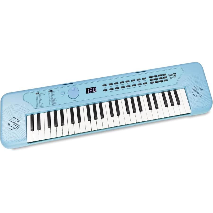RockJam 49 Key USB Keyboard with Lessons: $22