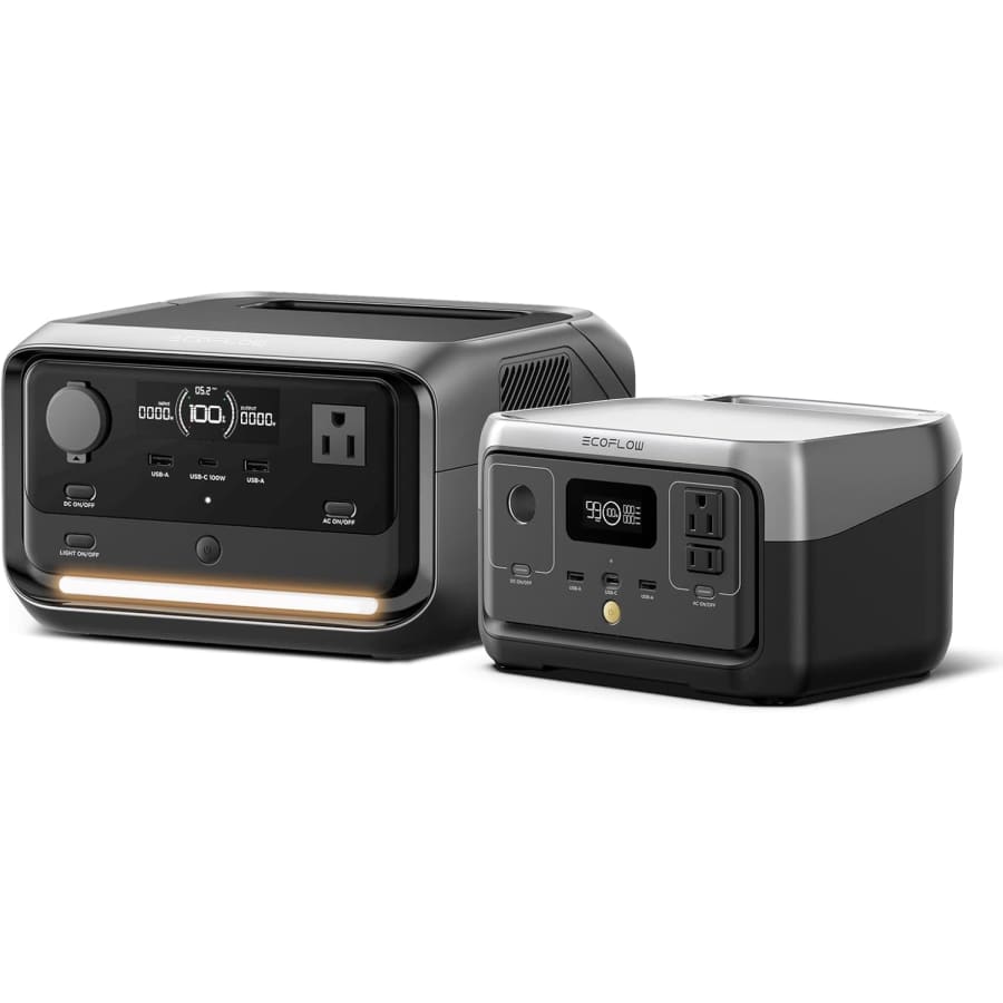 EF EcoFlow River 2 256Wh Portable Power Station w/ River 3 Plus 286Wh Battery: $369