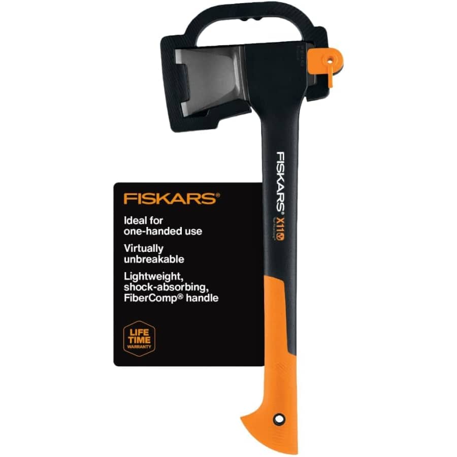 Fiskars X11 17" Tree Branch Cutter and Wood Axe with Shock-Absorbing Handle: $43 Fiskars X11 17" Tree Branch Cutter and Wood Axe with Shock-Absorbing Handle: $43