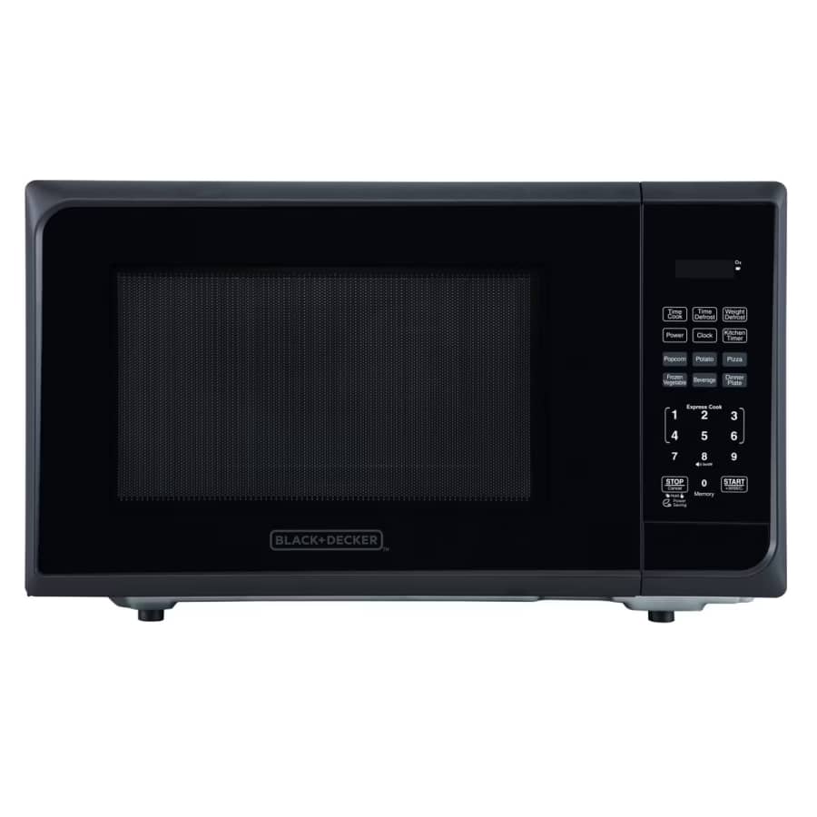 Black+Decker 1.1-cu. ft. 1000W Microwave Oven: $50