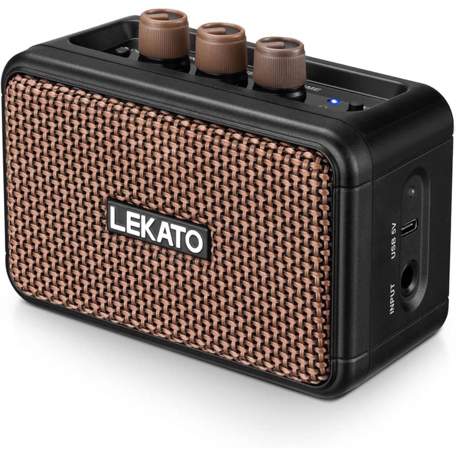 5W Mini Bluetooth Electric Guitar Amplifier: $24 5W Mini Bluetooth Electric Guitar Amplifier: $24