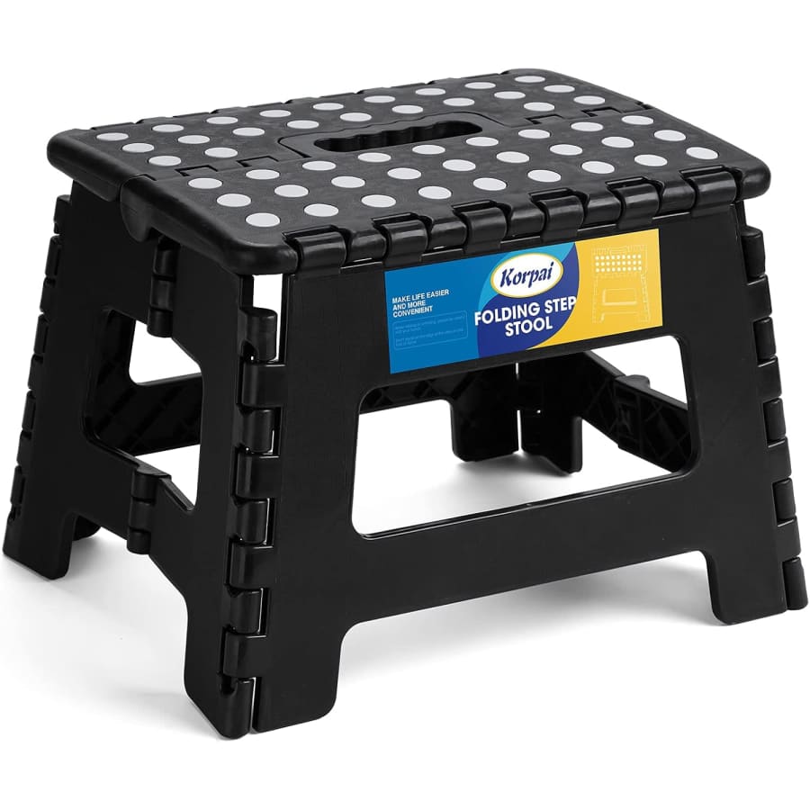 Korpai 9" Folding Step Stool: $8.99 Korpai 9" Folding Step Stool: $8.99