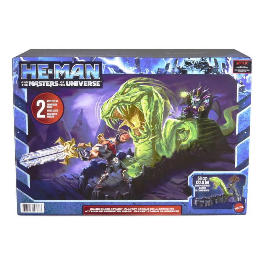 He-Man and the Masters of the Universe Snake Attack Fortress Playset: $6.45 He-Man and the Masters of the Universe Snake Attack Fortress Playset: $6.45