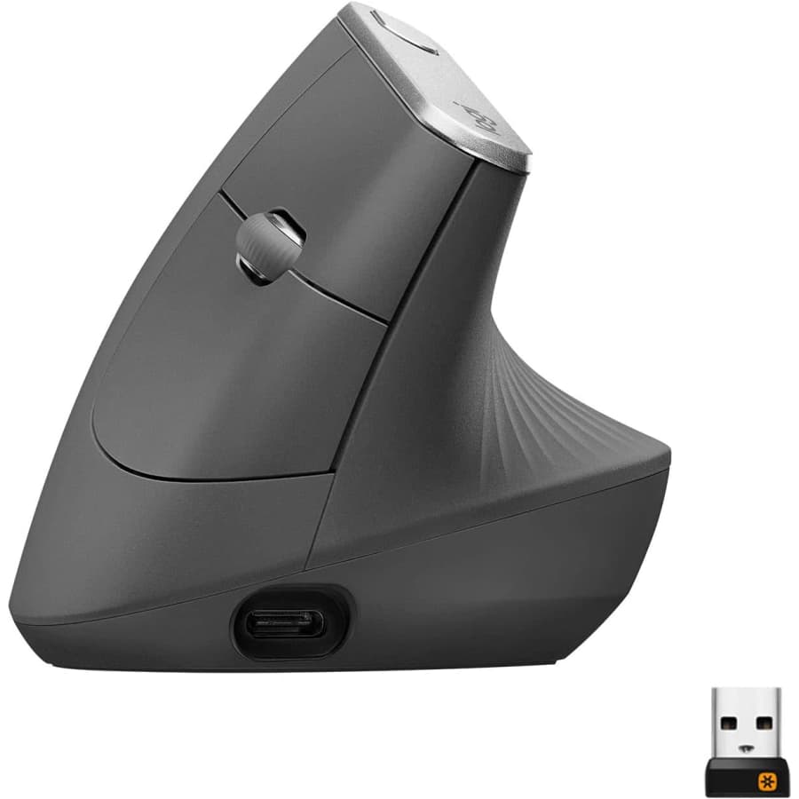 Logitech MX Vertical Ergonomic Wireless Mouse: $63.79