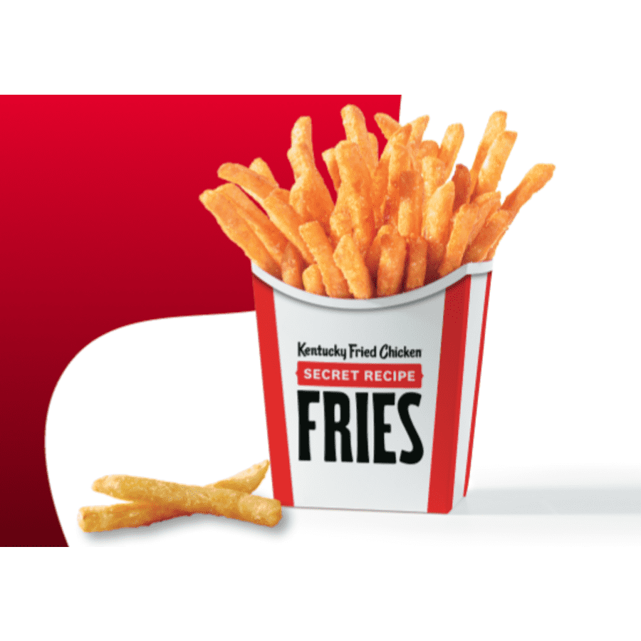 KFC Fries: Free w/ $10 purchase