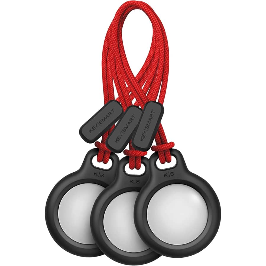 KeySmart AirClip Apple Air Tag Keychain Holder 3-Pack: $10