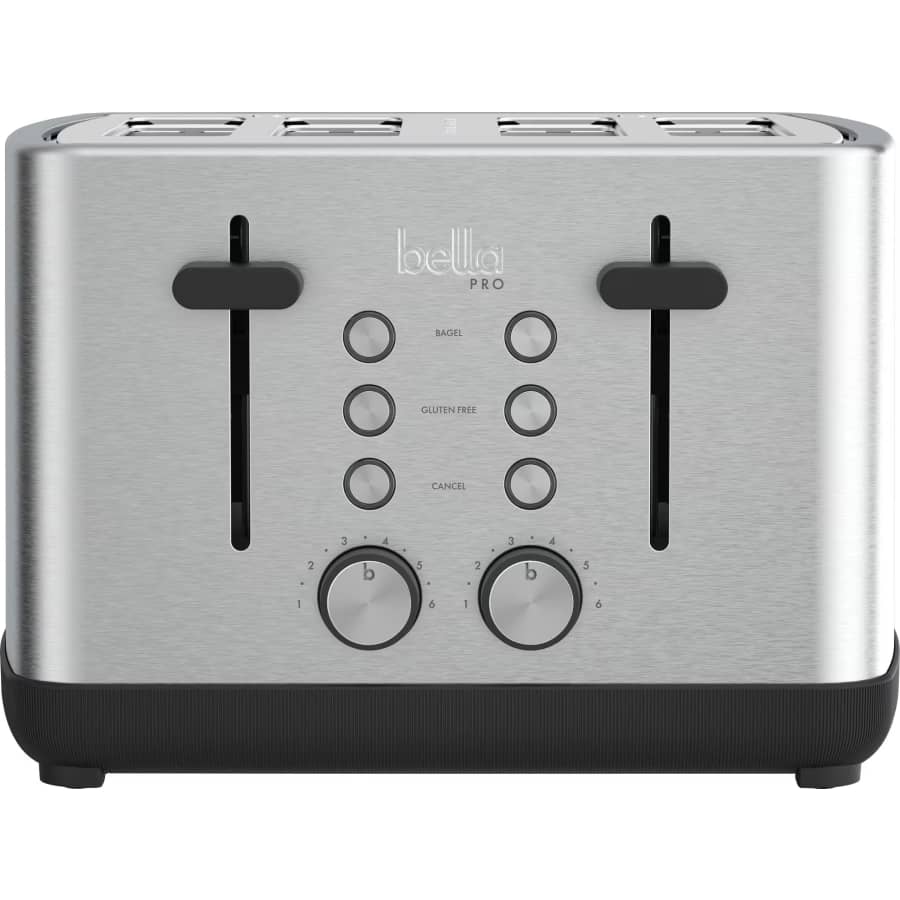 Bella PRO 4-Slice Toaster w/ Extra Wide Slots: $29.99 Bella PRO 4-Slice Toaster w/ Extra Wide Slots: $29.99