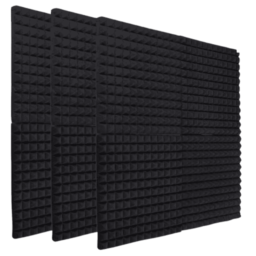 12" x 12" Acoustic Soundproofing Panel 12-Pack: $11 12" x 12" Acoustic Soundproofing Panel 12-Pack: $11