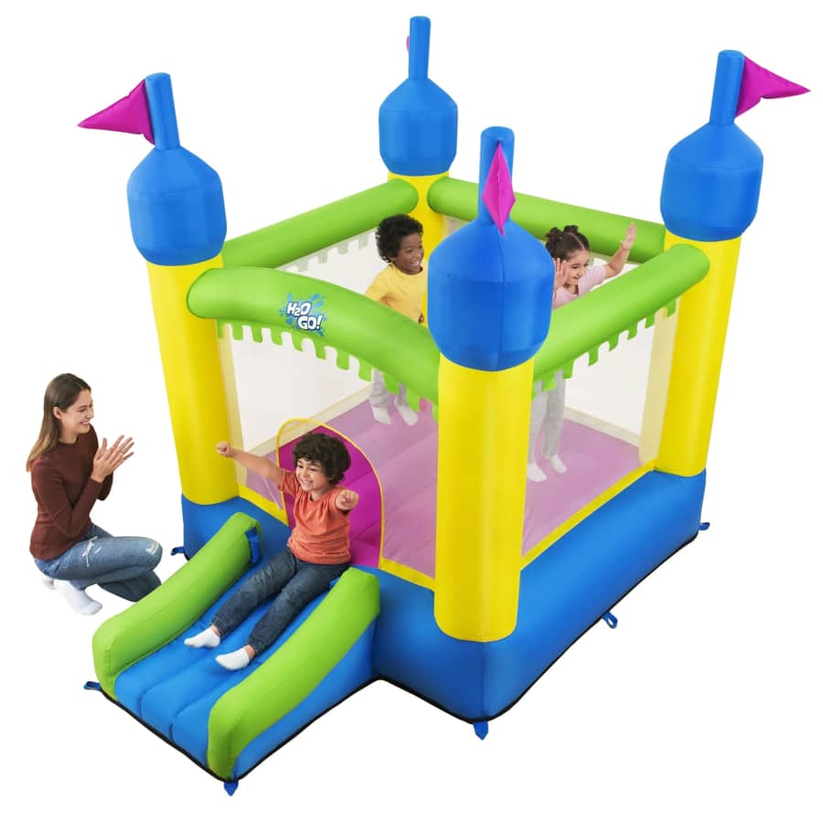 H2OGO! Castletopia Inflatable Bounce House with Slide and Blower: $99