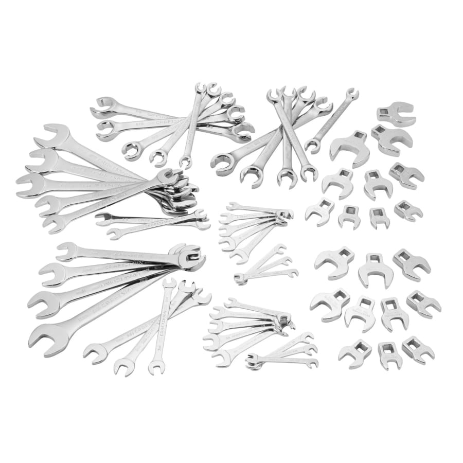 Craftsman 60-Piece SAE and Metric Standard Combination Wrench Set: $149