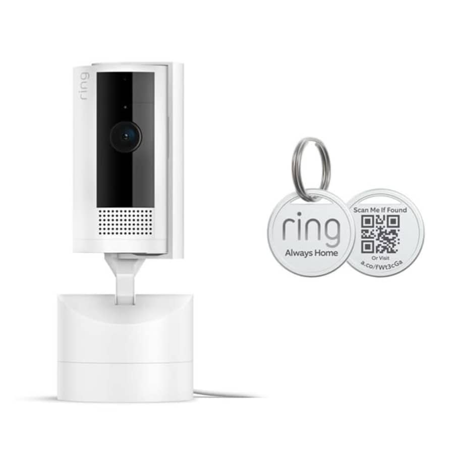 Ring Pan-Tilt Indoor Cam w/ Ring Pet Tag: $45 w/ Prime Ring Pan-Tilt Indoor Cam w/ Ring Pet Tag: $45 w/ Prime