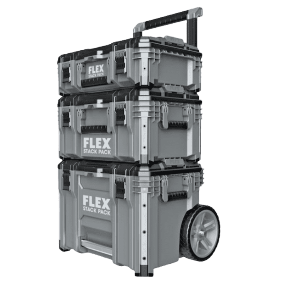 Flex Stack Pack 3-Piece Rolling Tool Storage System: $179 Flex Stack Pack 3-Piece Rolling Tool Storage System: $179