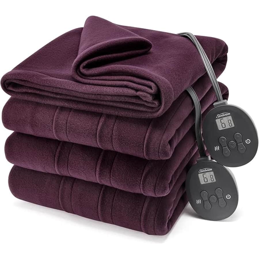 Sunbeam Royal Ultra Fleece Heated Electric Blanket King Size: $85.04 Sunbeam Royal Ultra Fleece Heated Electric Blanket King Size: $85.04