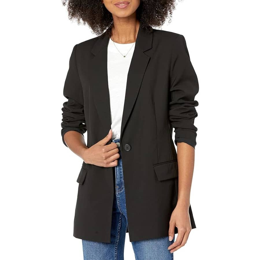 The Drop Women's Blake Long Blazer: $37